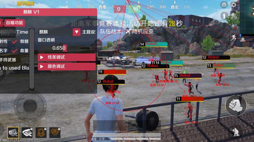 和平精英《敖光》辅助