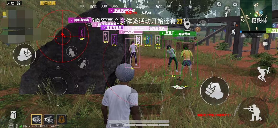 和平精英「青蛙直装」辅助，支持地铁